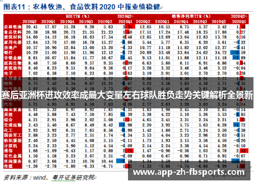 赛后亚洲杯进攻效率成最大变量左右球队胜负走势关键解析全景新